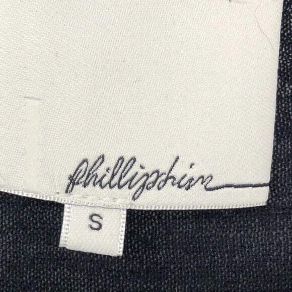 3.1 Phillip Lim Merino & Cashmere Blend Black Sleeveless Tunic size S *flaw* - Picture 3 of 15